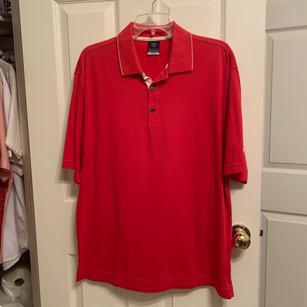 Nike Drifit Golf Short Sleeve Athletic Polo Nike Drifit Golf Short Sleeve Athletic Polo